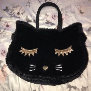 Betsy Johnson Faux Fur purse